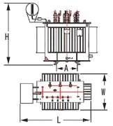 供应35kV等级油浸式三相无励磁调压电力变压器