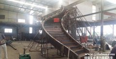 铁艺弧形楼梯-专业楼梯生产厂家定制
