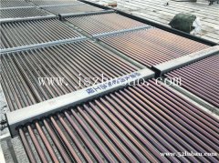 南京南瑞路中建三局20吨太阳能加 20匹空气能热泵热水工程