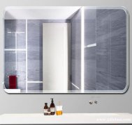 高清防雾浴室镜 无框洗手间厕所卫浴镜 方形卫生间镜子壁挂订做定制