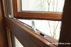 华兴120系列木铝复合窗 窗纱一体 防蚊虫