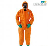 麦克罗加MC5000橙色双袖连体防化服