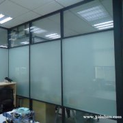 迈泽办公室玻璃隔断高隔间双玻百叶隔断墙
