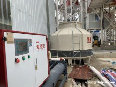 混凝土搅拌站螺杆式冷水机HL-370WS运用