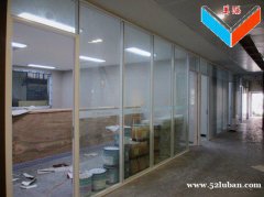 中国深圳办公室玻璃隔墙 厂家技术