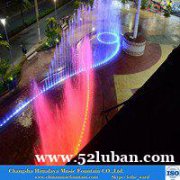 湖南喷泉长沙喜马拉雅音乐喷泉设计色彩多姿的音乐喷泉