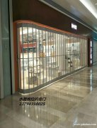 机场水晶折叠门,广州水晶折叠门,铝合金折叠水晶门