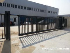 静海县铁艺大门安装厂家、天津铁艺牌楼设计安装