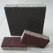 江苏盐城生态园用透水砖滨海园林绿化陶瓷透水砖1