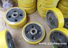 供应湖北武汉胶轮包胶，机械设备用滚轮包胶，包聚氨酯