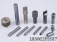郑州供应斧头型金刚笔、R0.3型号金刚石修整笔厂家