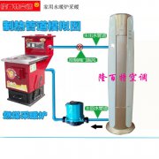 圆柱水空调水暖空调水温空调立柜式风机盘管