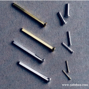 铜包钢镀锡T头针 打头针 大头针 黄铜镀锡0.8线径 圆针