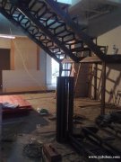 青岛楼梯山东钢结构楼梯铁艺楼梯钢木楼梯