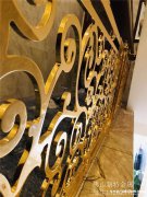 装修现代海南铜艺楼梯扶手舒适和美态如何