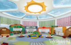***幼儿园环境布置幼儿园装修案例分享