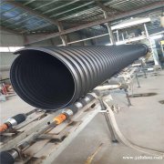 HDPE钢带增强波纹管 DN500大口径排污钢带管