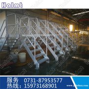 湖南华铝机械供应铝合金跨线桥 流水线跨线桥 工作梯