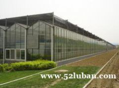 安装玻璃温室|智能连栋玻璃温室|大型观光旅游自然玻璃温室