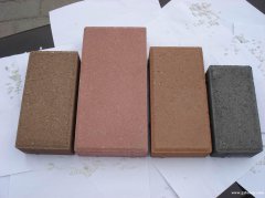 供应海南各种规面包砖彩砖广场砖格建菱砖