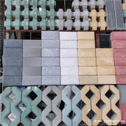四川成都彩色透水砖厂专业生产市政道路地砖植草砖广场砖质量保证