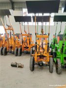 山东泰诺小型装载机养殖场用电动铲车抓木机